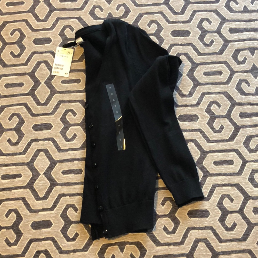 Black cardigan sweater - NWT